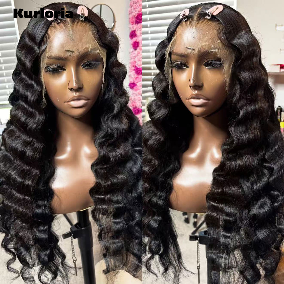 Glueless Wear And Go Human Hair Wig - Парик с глубокими волнами, плотность 450,