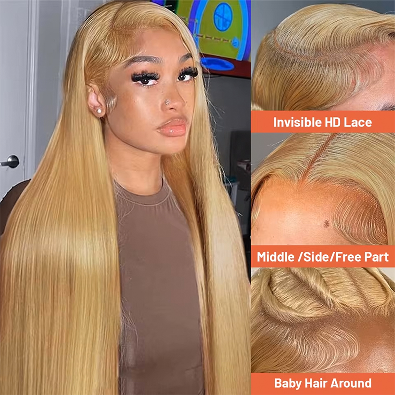 36-дюймовый прямой парик с про – обзор и цена Hd Lace Frontal Wig Human Hair Pre Plucked