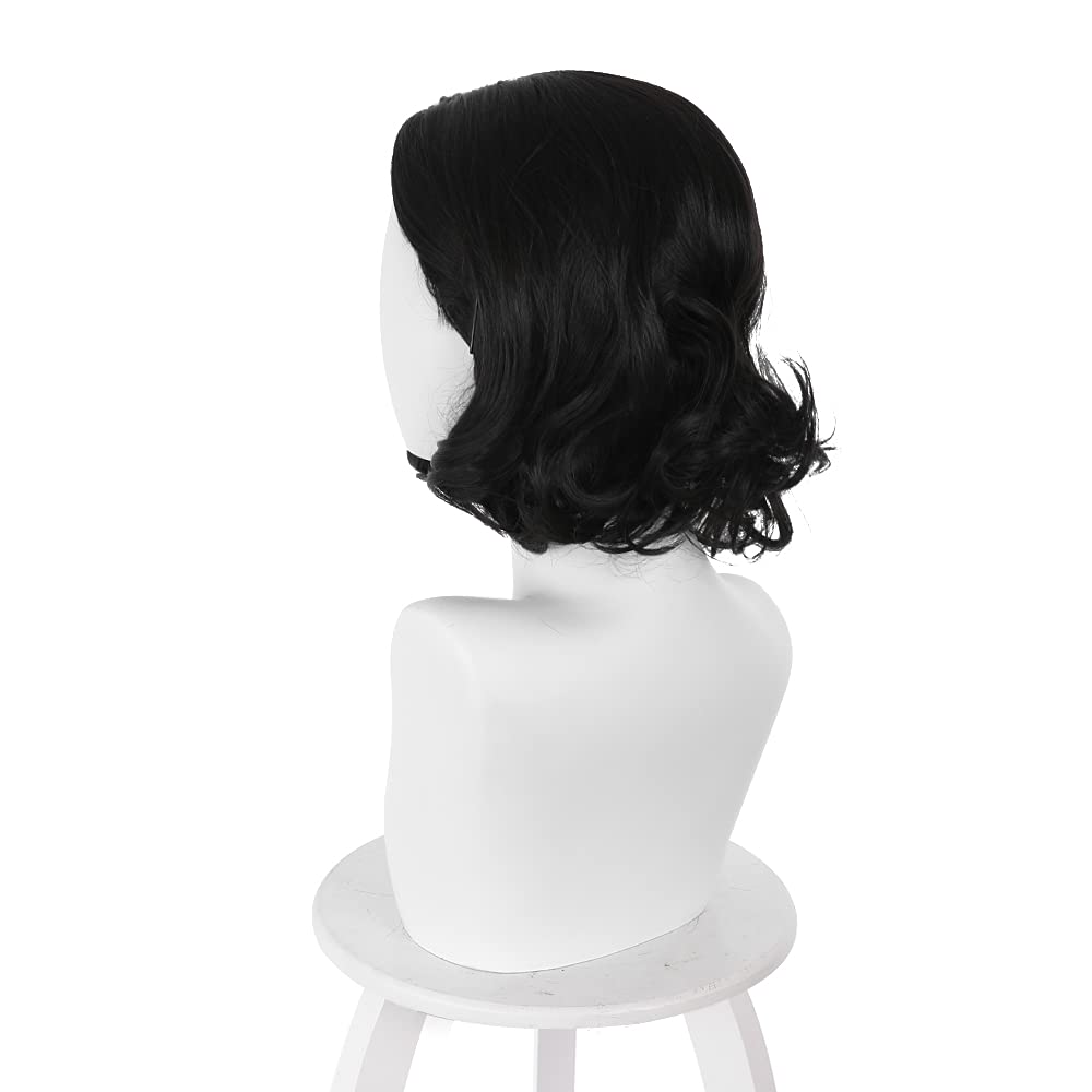 Чёрный короткий волнистый пари – обзор и цена Synthetic Braided Wigs For Black Women